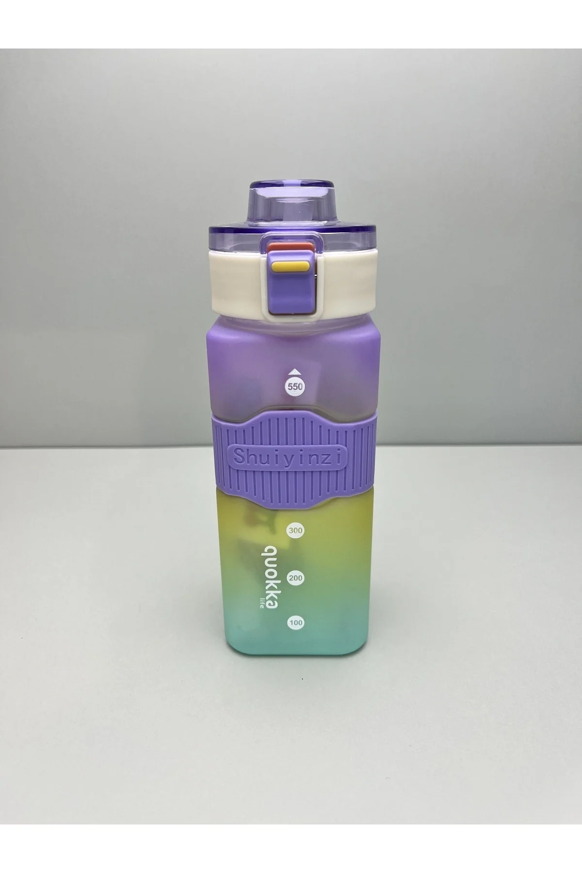 Quokka Kare Renkli Matara 550ml