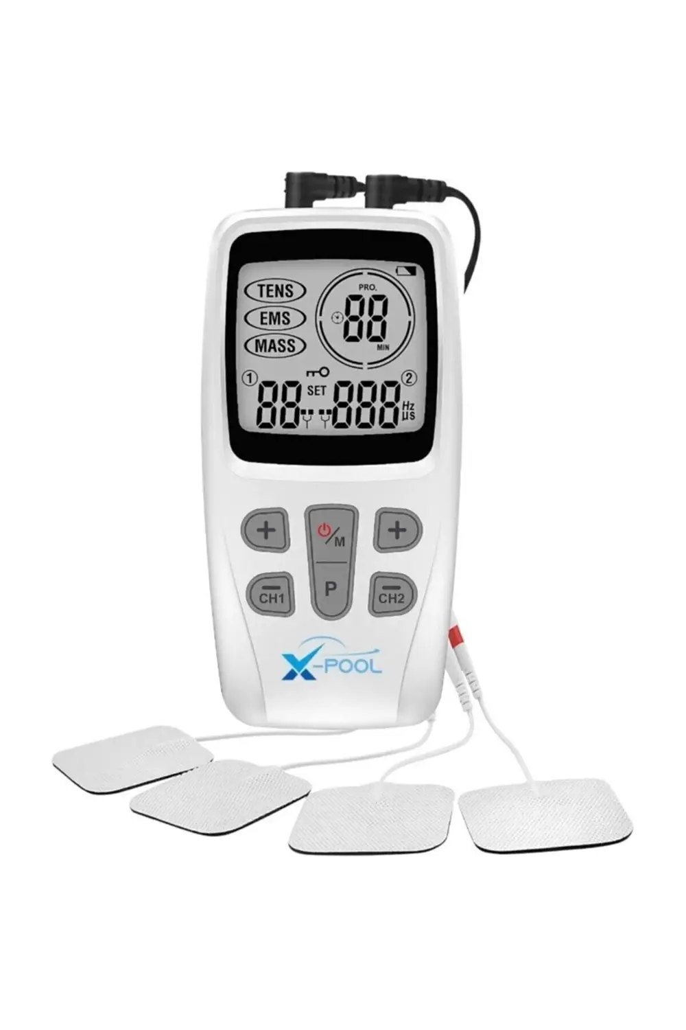 , R-c4d Dijital Portatif Tens Ems Masaj Cihazı