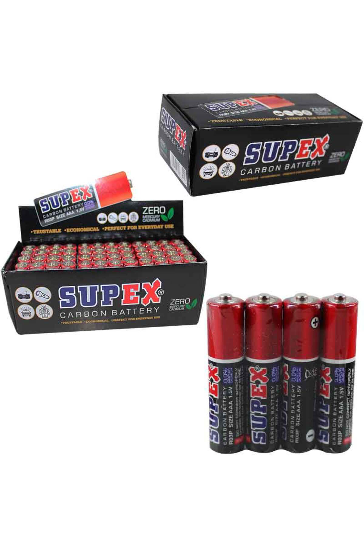 R03 1.5 VOLT AAA ÇİNKO KARBON İNCE KALEM PİL