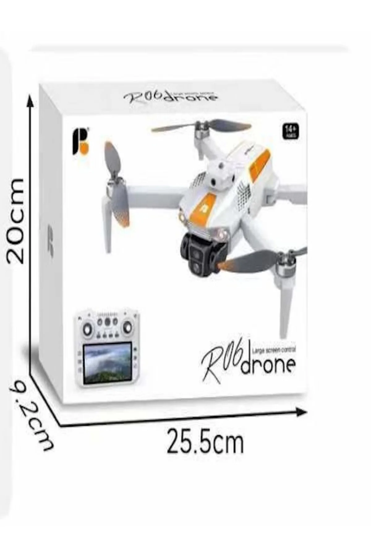 R06 DRONE 360 ROLL GPRS Lİ EKRANLI KUMANDA KULAKLIK VE AKILLI BİLEKLİK HEDİYELİ