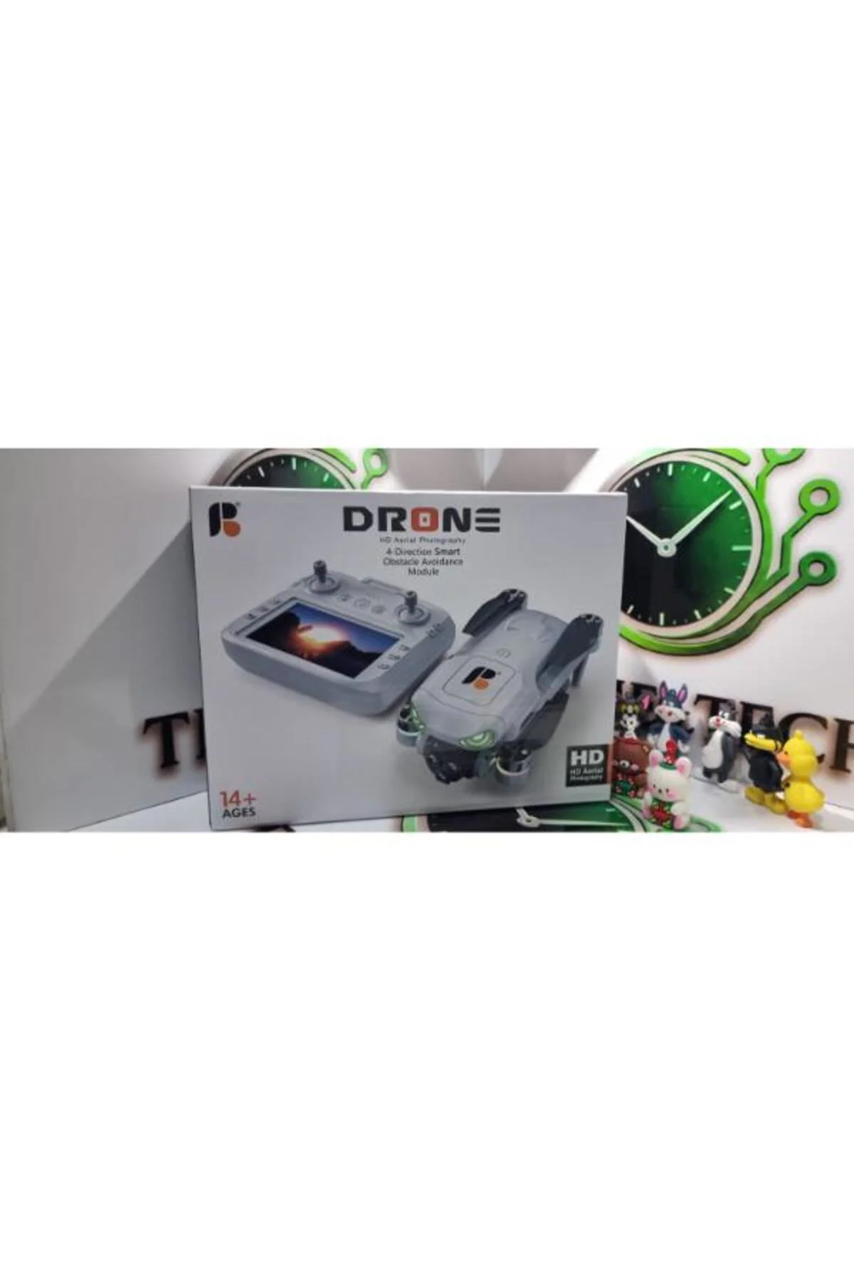 R08 DRONE EKRANLI KUMANDA KULAKLIK Ve AKILLI BİLEKLİK HEDİYELİ