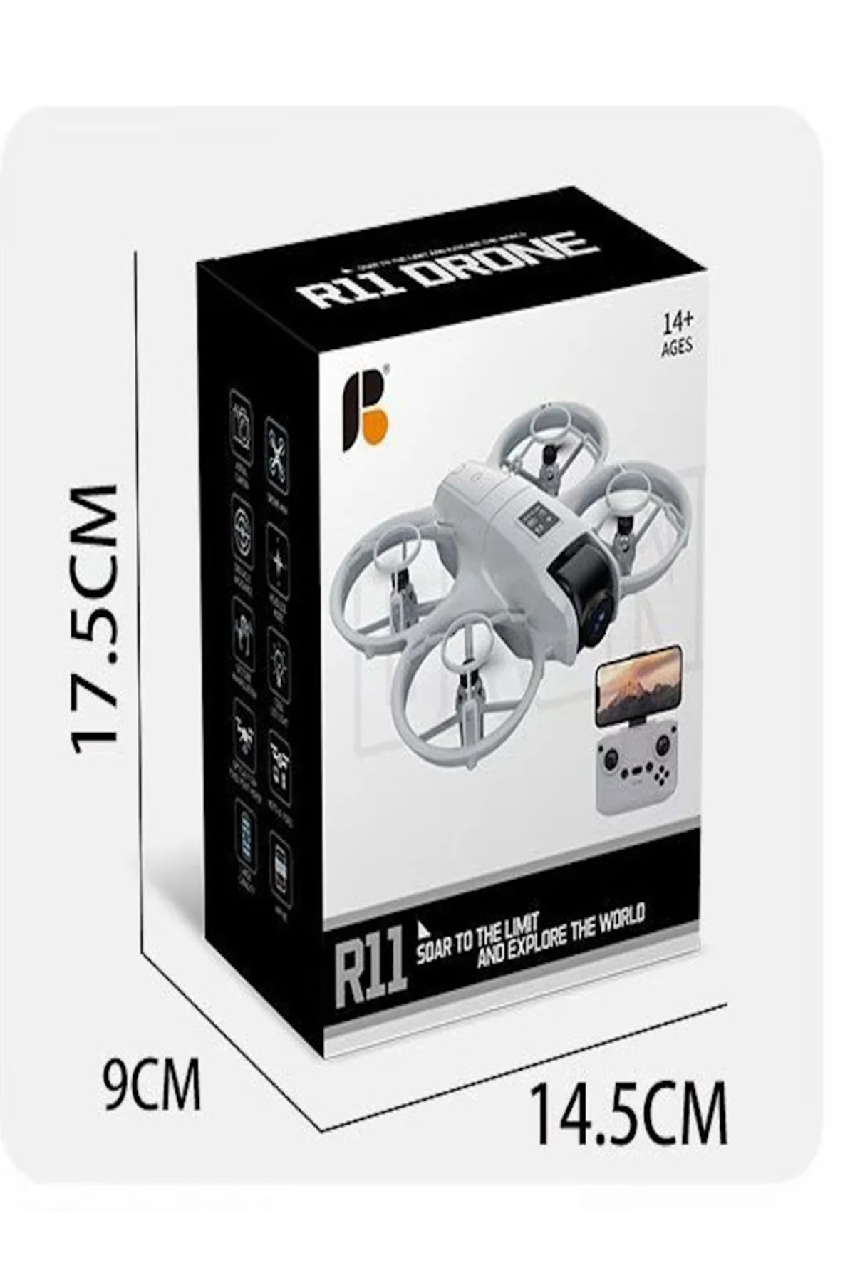 R11 MİNİ DRONE ELLE KONTROLLU KULAKLIK VE AKILLI BİLEKLİK HEDİYEL