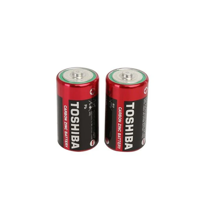 R20SL-2A  Toshiba D Kalın Pil 2li - Carbon