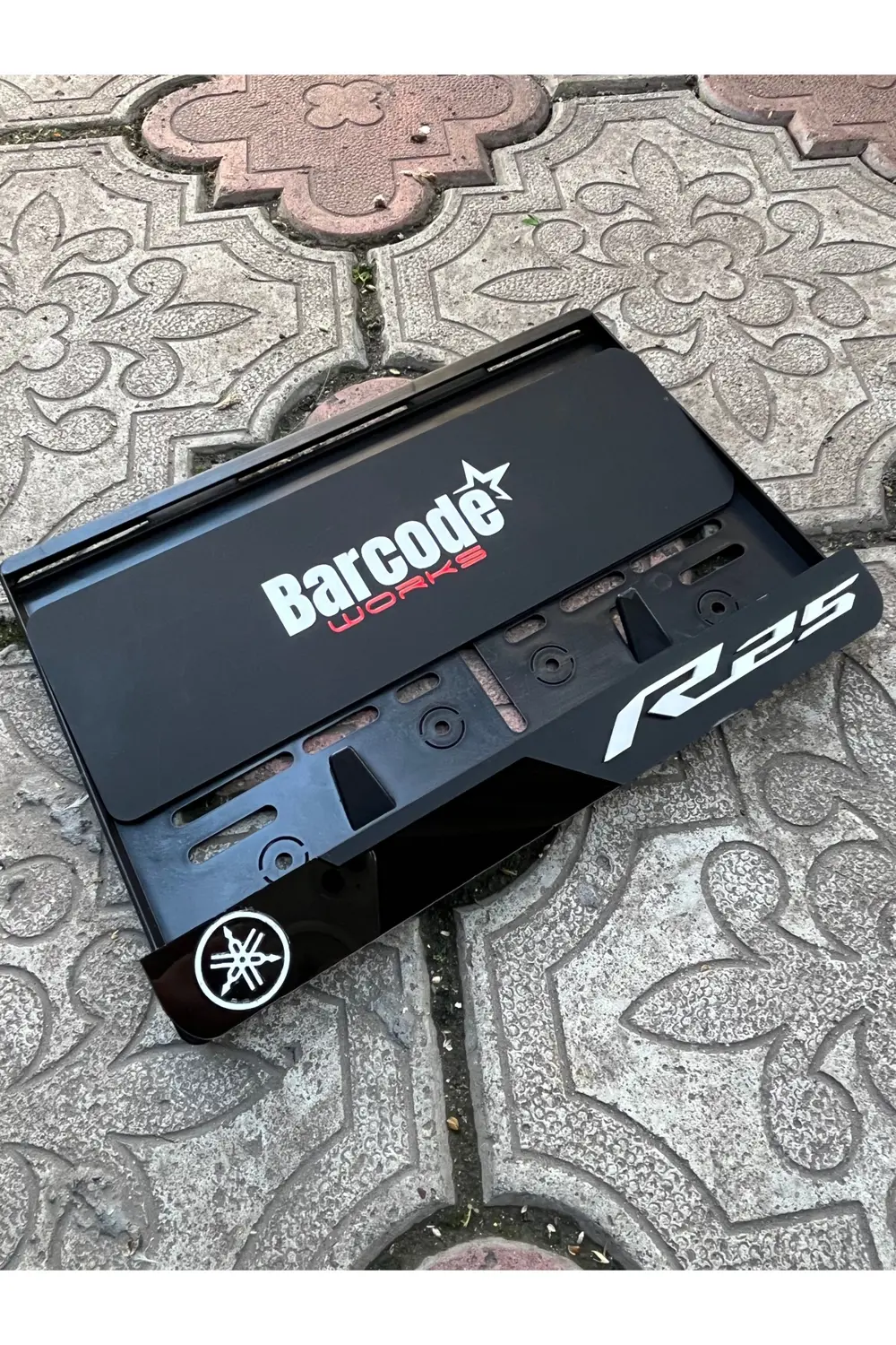 R25 Mat Motorsiklet Plakalık Takmatik Yamaha
