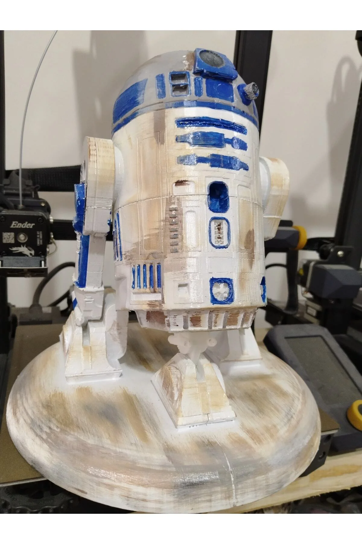 R2d2 Star Wars Robot Eskiz Boyalı Figür 20 Cm (büyük Boy)
