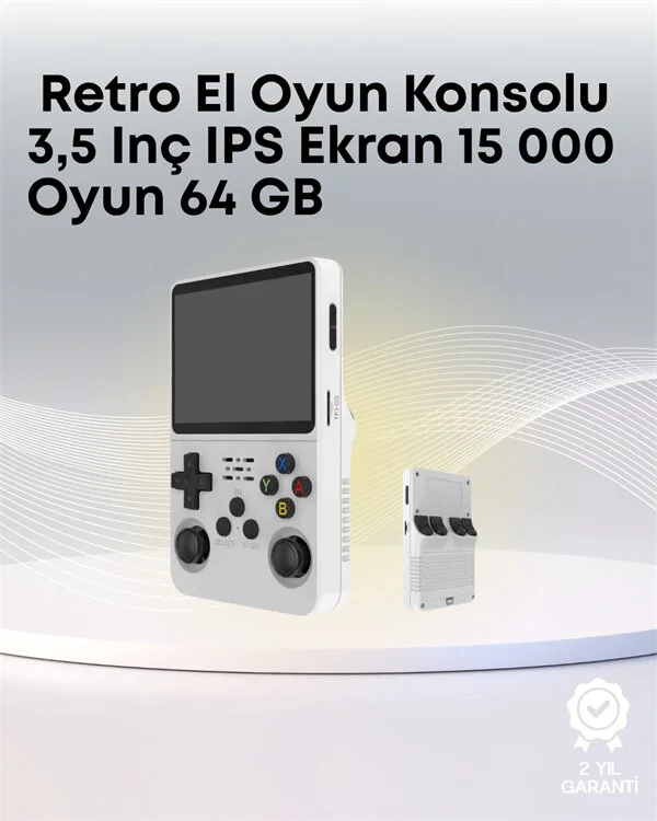 R36S 64 GB Retro El Konsolu – Yüksek Performanslı Oyun Deneyimi ve Özelleştirilebilir Yapı Fiyatı, Yorumları ve Özellikleri