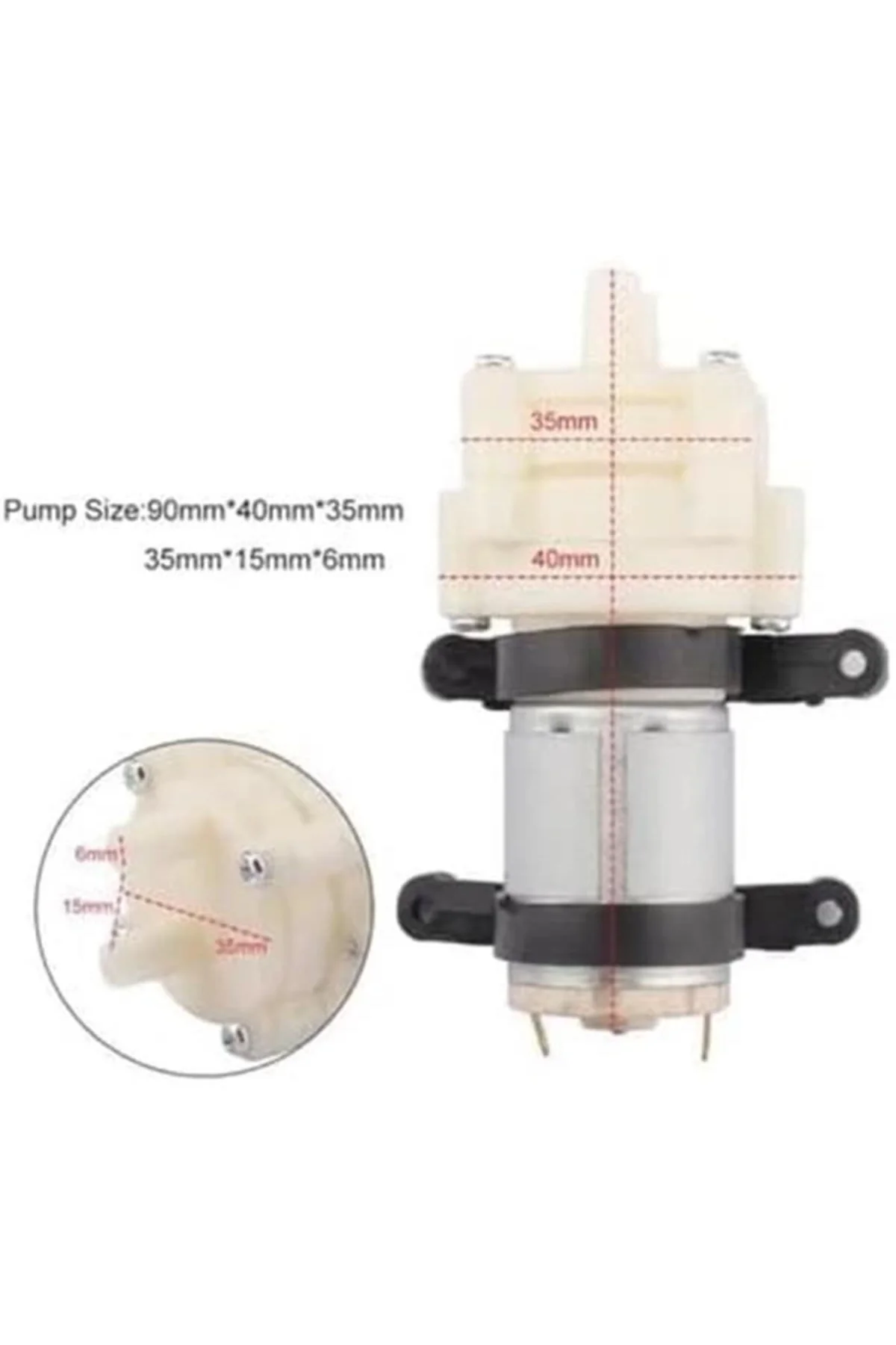 R385 Dc6-12V Mini Akvaryum Su Pompası