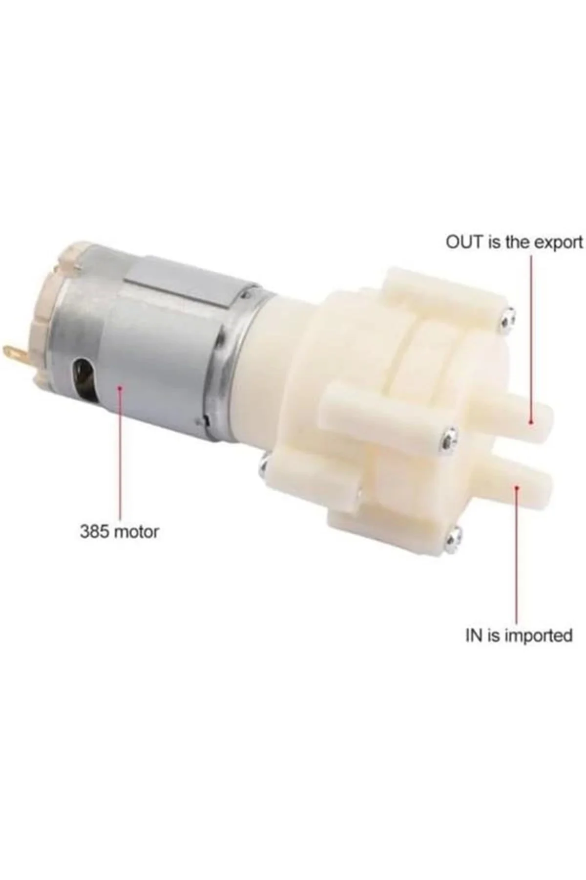 R385 Dc6-12V Mini Akvaryum Su Pompası