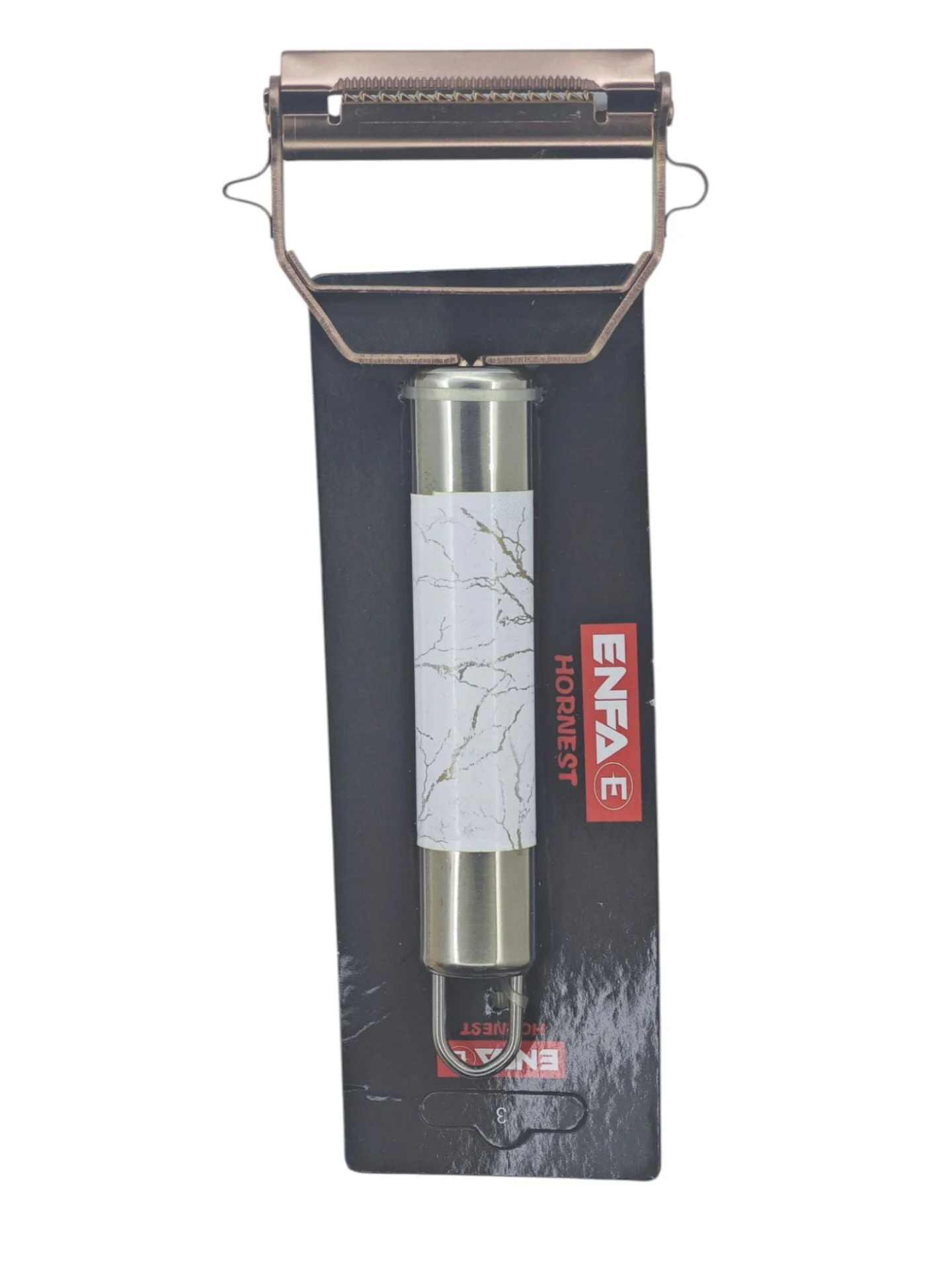 RA-570   Enfa Hornest plastik Saplı İkili Turbo Soyacak - Renkli