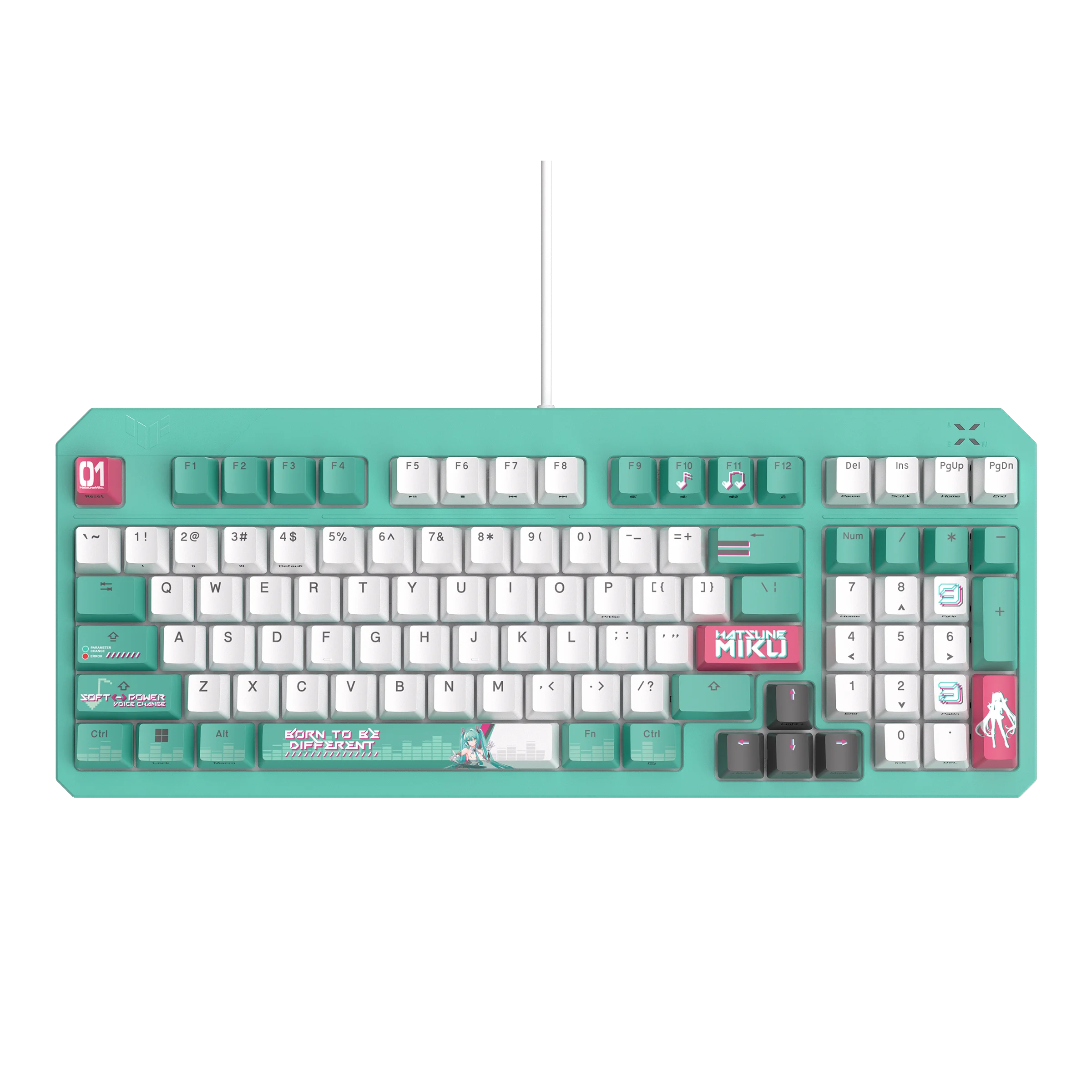RA09 TUF GAMING K3 GEN II MIKU/RD/TR/PBT KLAVYE Fiyatı, Yorumları ve Özellikleri
