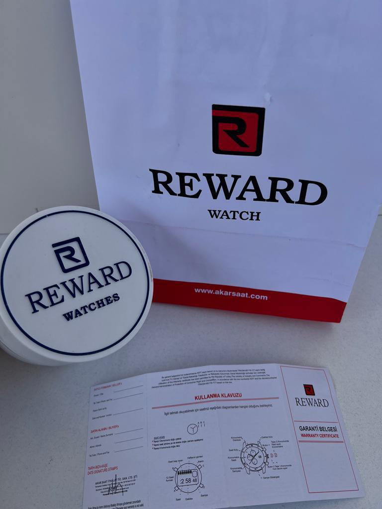 RA143923 Reward İyon Kaplama Kasa Silikon Kordon 3 Atm Suya Dayak RA143923 Reward İyon Kaplama Kasa Silikon Kordon 3 Atm Suya Dayak