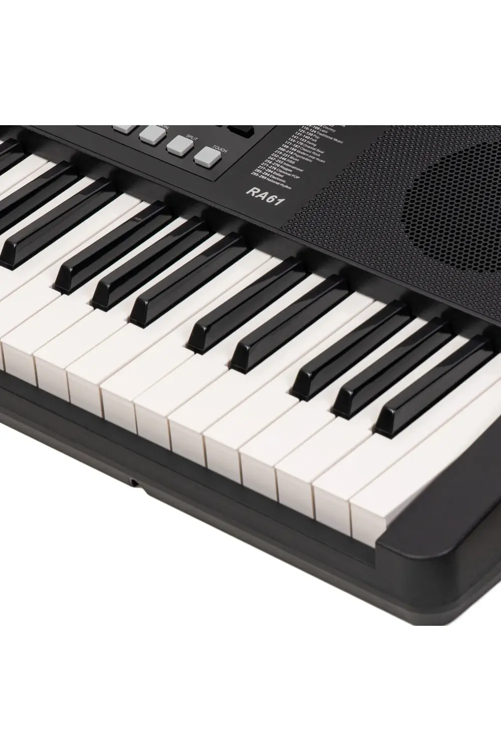 RA61 Led Ekranlı 5 Oktav Tuş Hassasiyetli Org