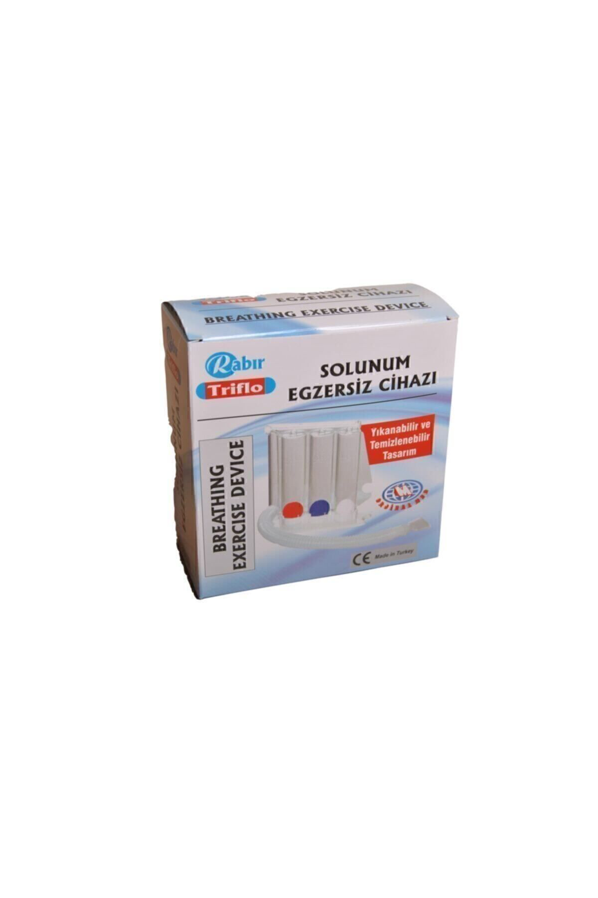 Rabır - Triflo Solunum Egzersiz Cihazı- 3 Tane Üfleme Topu Nefes 