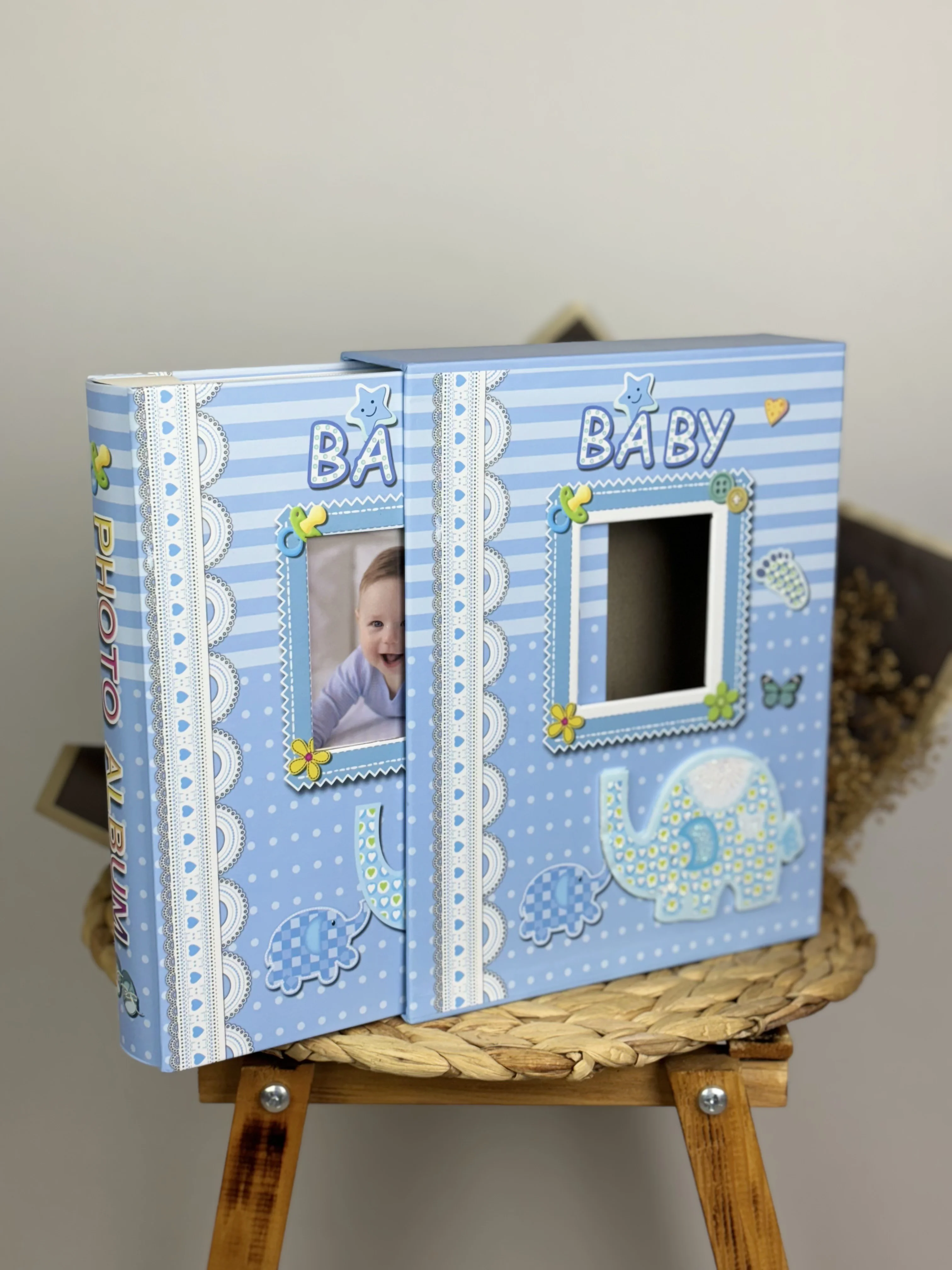 Rabsev RS031 Kutulu Bebek Fotoğraf Albümü 10x15 cm 200 Fotoğraf K Rabsev RS031 Kutulu Bebek Fotoğraf Albümü 10x15 cm 200 Fotoğraf K