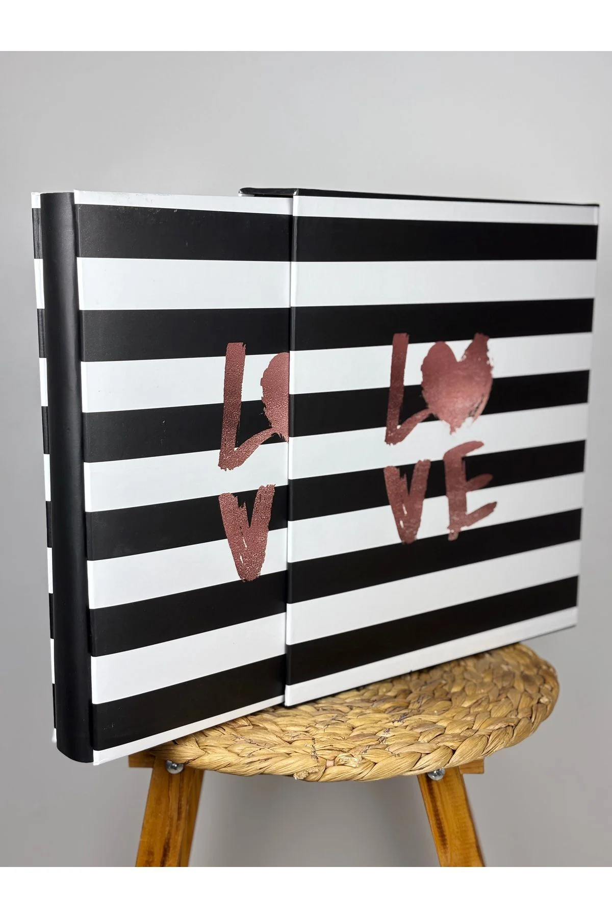 Rabsev Rs25 Fotoğraf Albümü 10x15cm 600 Lük Love Desenli Kutulu Y