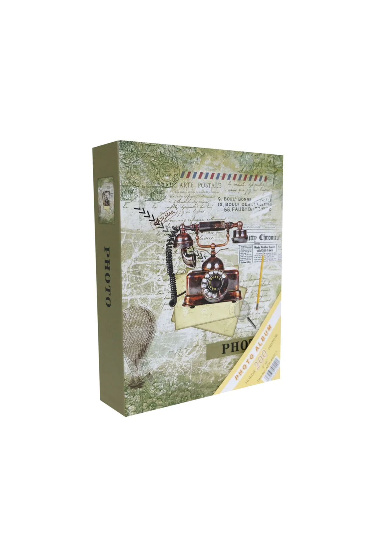 Rabsev RS4602-1 Fotoğraf Albümü 10x15cm 200 Fotoğraf Kapasiteli T Rabsev RS4602-1 Fotoğraf Albümü 10x15cm 200 Fotoğraf Kapasiteli T