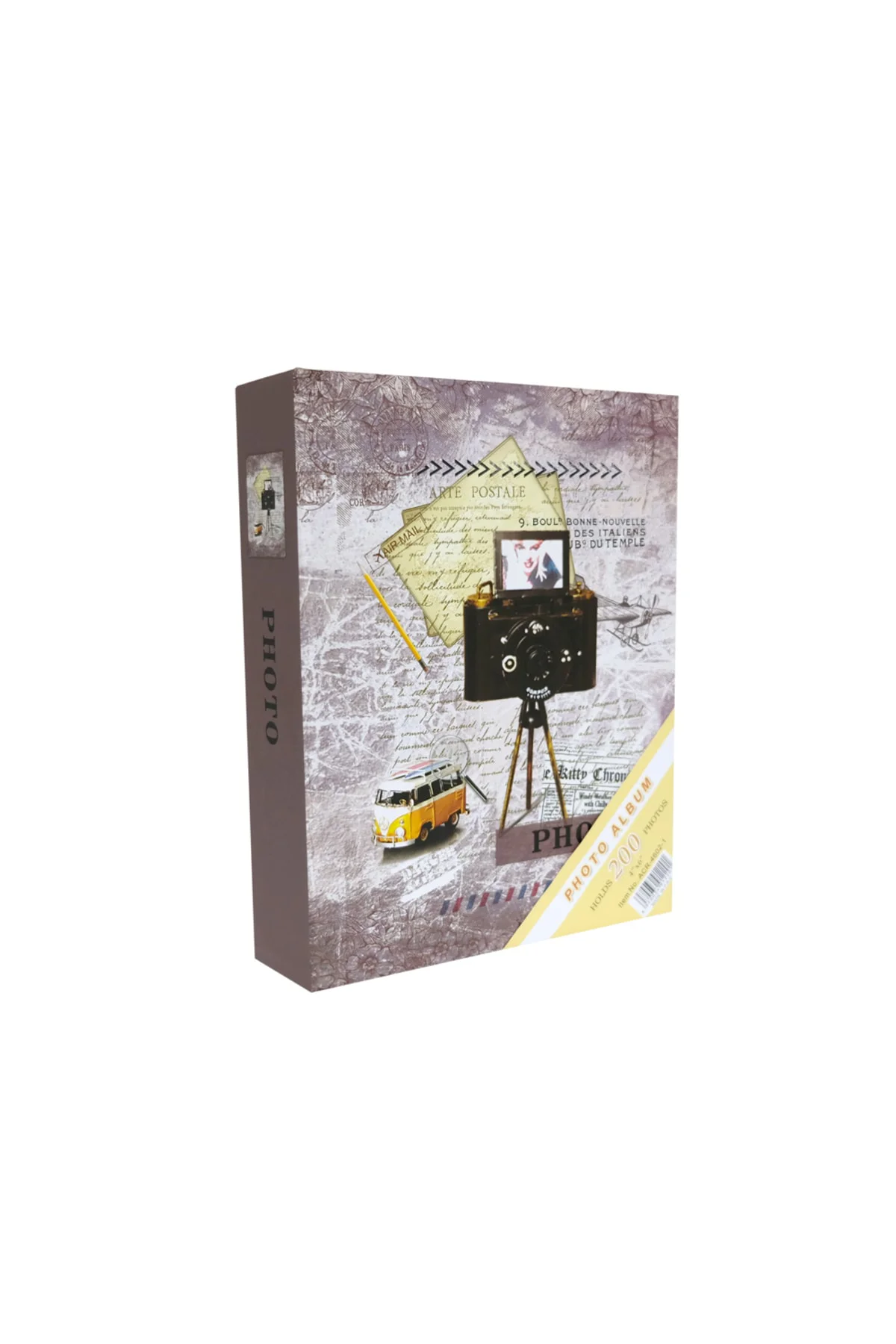 Rabsev RS4602-1 Fotoğraf Albümü 10x15cm 200 Fotoğraf Kapasiteli K Rabsev RS4602-1 Fotoğraf Albümü 10x15cm 200 Fotoğraf Kapasiteli K
