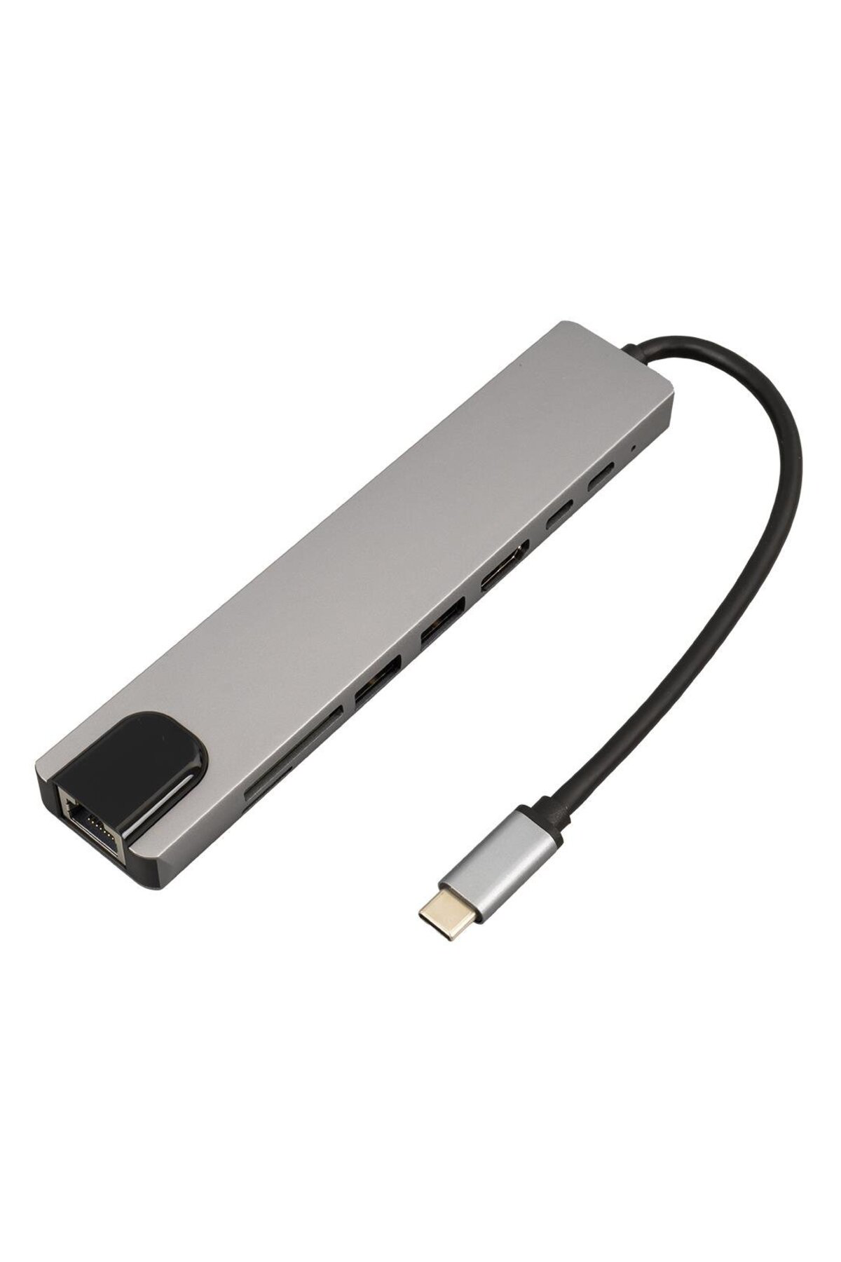 Type-C 8in1 HDMI Çok Fonksiyonlu USB 3.0 Dock Station (Macbook - PC - Playstation - Xbox Type-C 8in1 HDMI Çok Fonksiyonlu USB 3.0 Dock Station (Macbook - PC - Playstation - Xbox