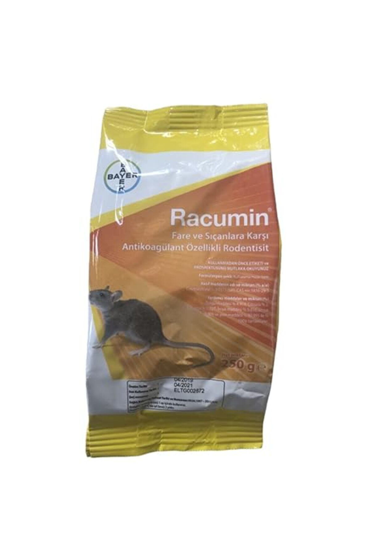 Racumin Fare Zehiri 250Gr Fare Yemi Buğday