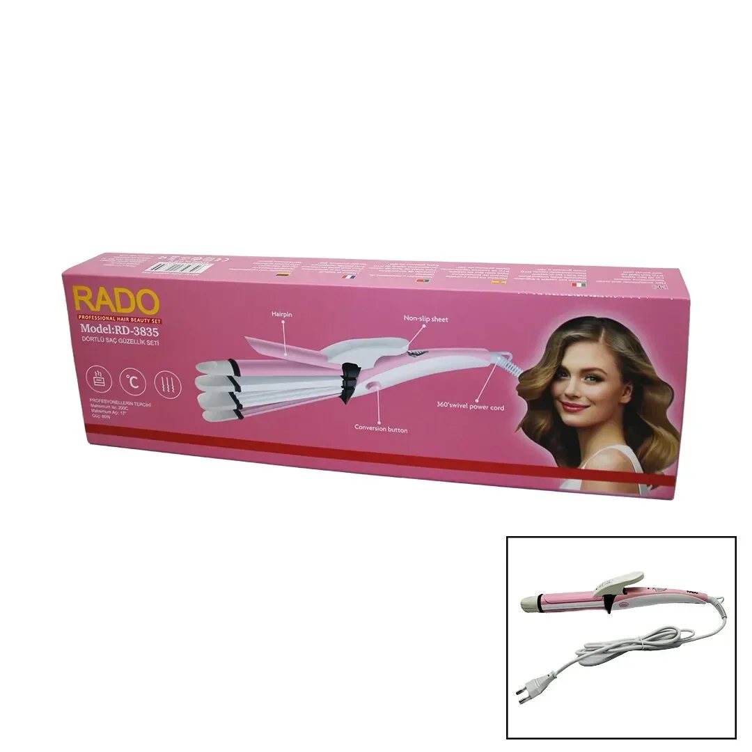 Rado Rd-3835 Şekillendirici Saç Güzellik Seti - 4&amp;apos;lü, 60w Bx40 Fiyatı, Yorumları ve Özellikleri