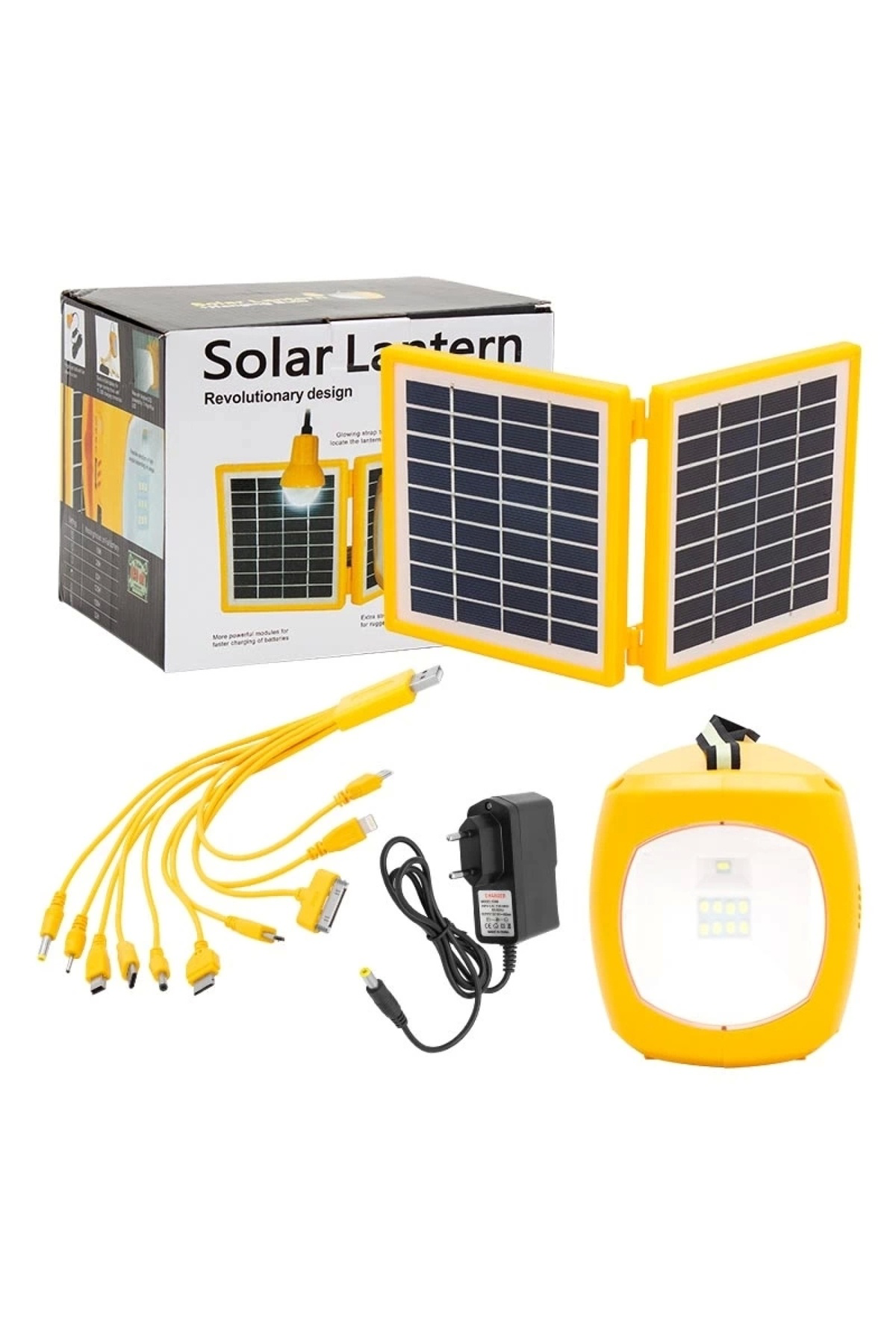 Radyolu Solar Çift Panelli Işıldak