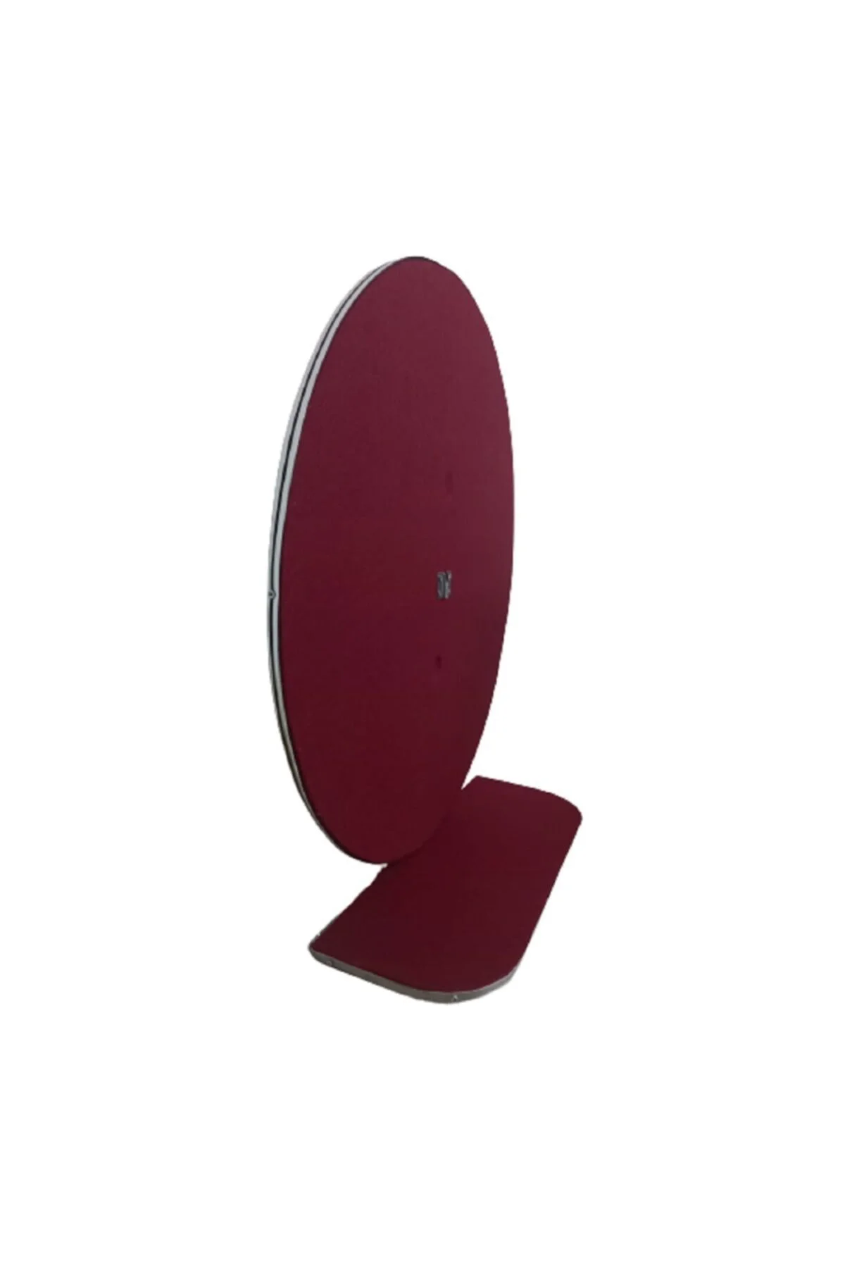 Raf Düzenekli Dart Arkalık. Yuvarlak Bordo. 72cm Çap. - Görsel 2