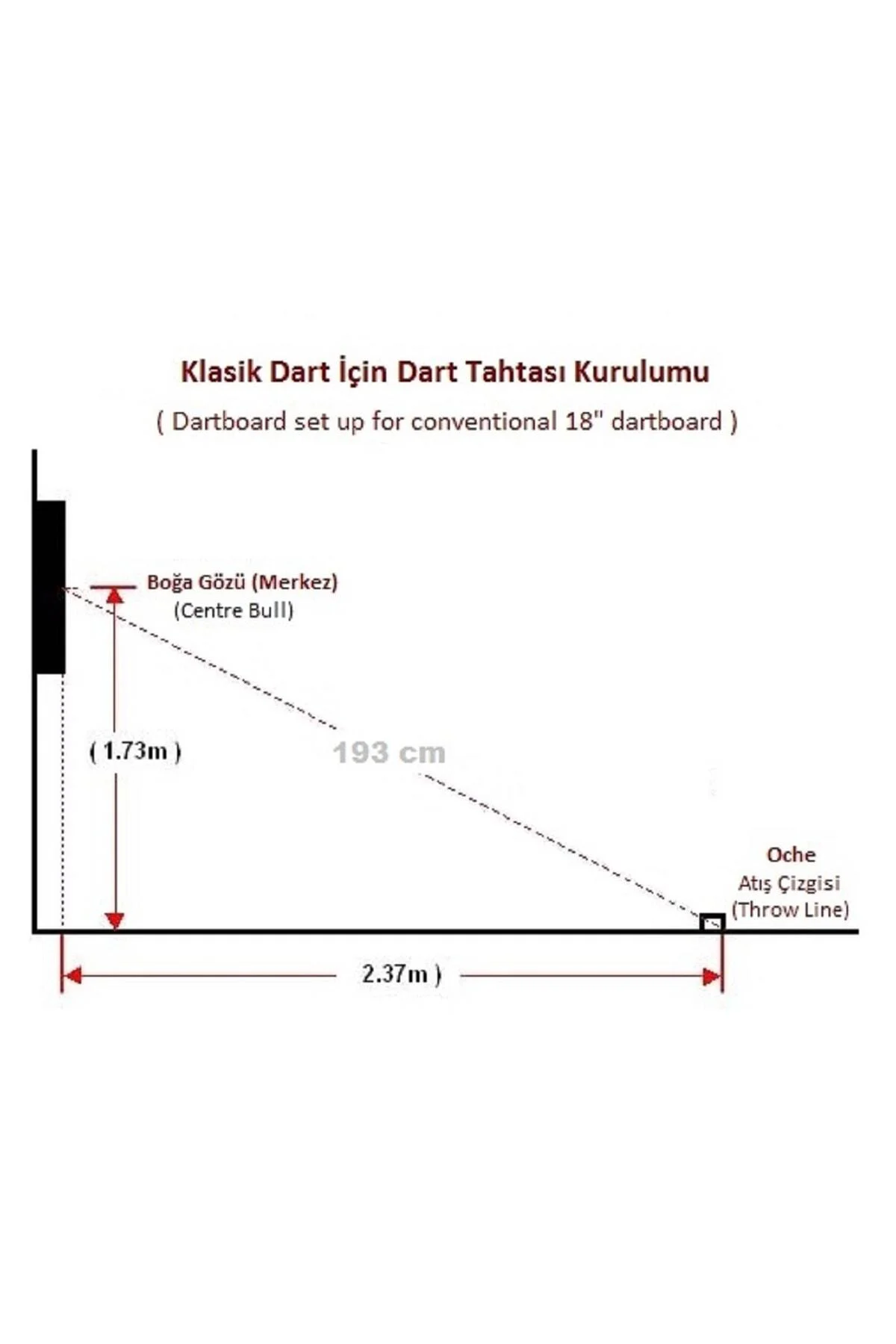 Raf Düzenekli Dart Arkalık. Yuvarlak Siyah. 72cm Çap. - Görsel 4