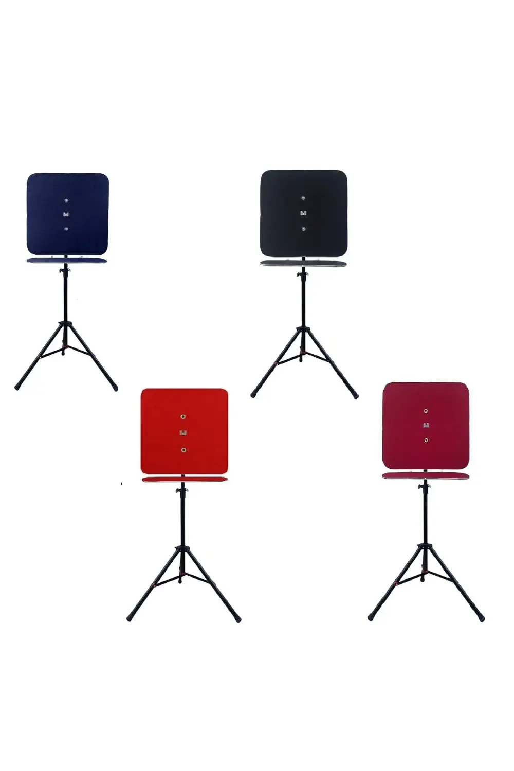 Raf Düzenekli Tripod Ayaklı Kare Dart Arkalık. Lacivert