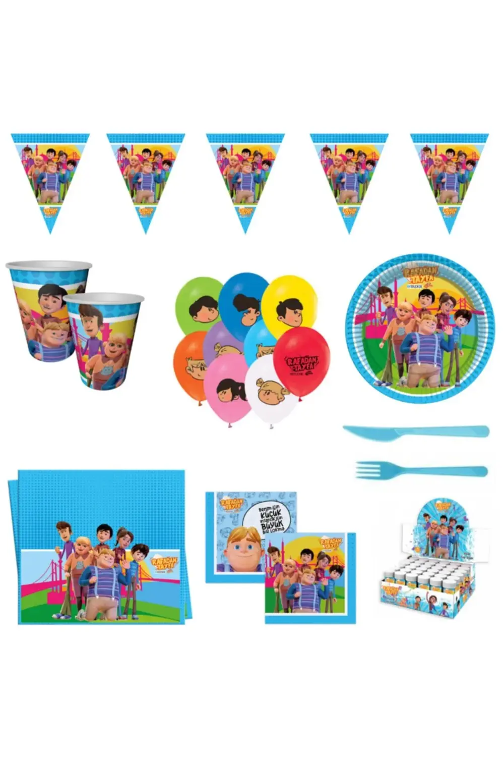 Rafadan Tayfa 16 Kişilik Parti Seti