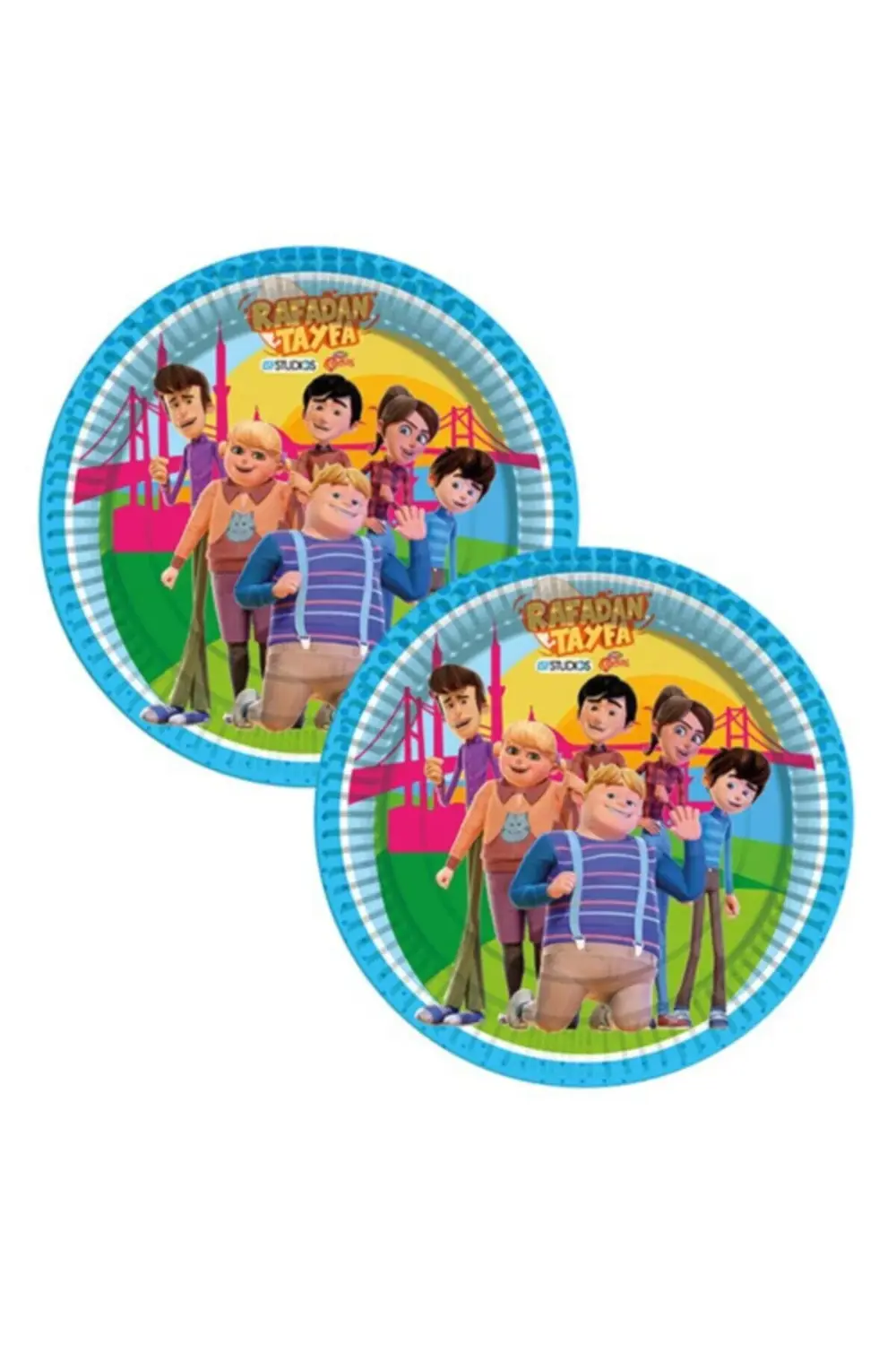 Rafadan Tayfa Karton Tabak 8li