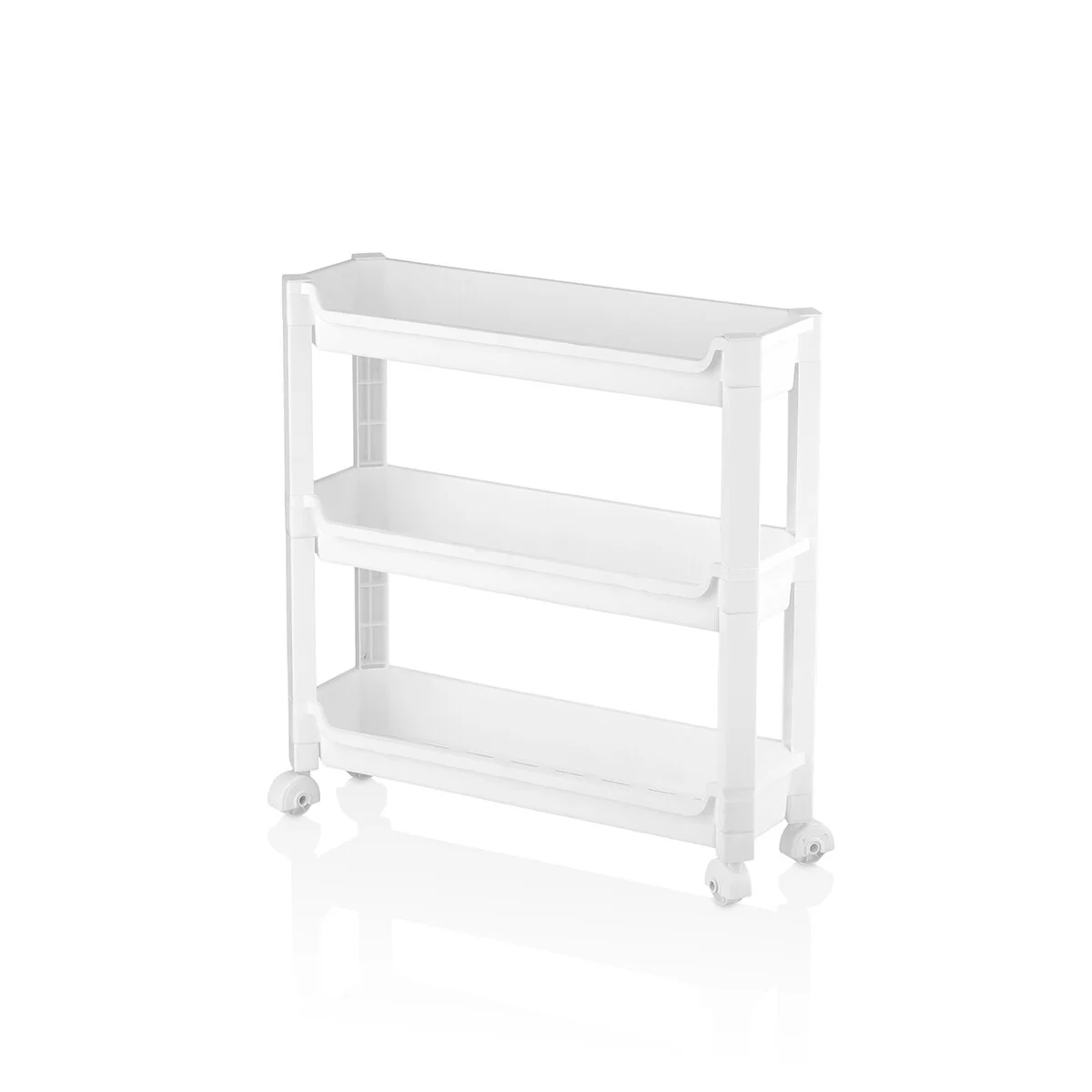 Rafty 3 Katlı Tekerlekli Sepet Organizer Düzenleyici Raf Ünitesi 465X145X480MM Fiyatı, Yorumları ve Özellikleri