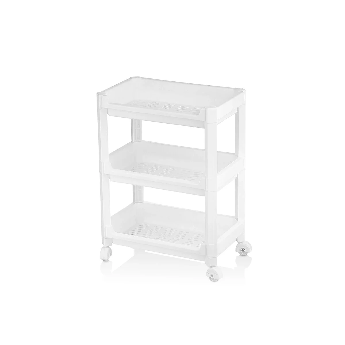Rafty Geniş 3 Katlı Tekerlekli Sepet Organizer Düzenleyici Raf Ünitesi 352x220x480mm Bx40 Fiyatı, Yorumları ve Özellikleri