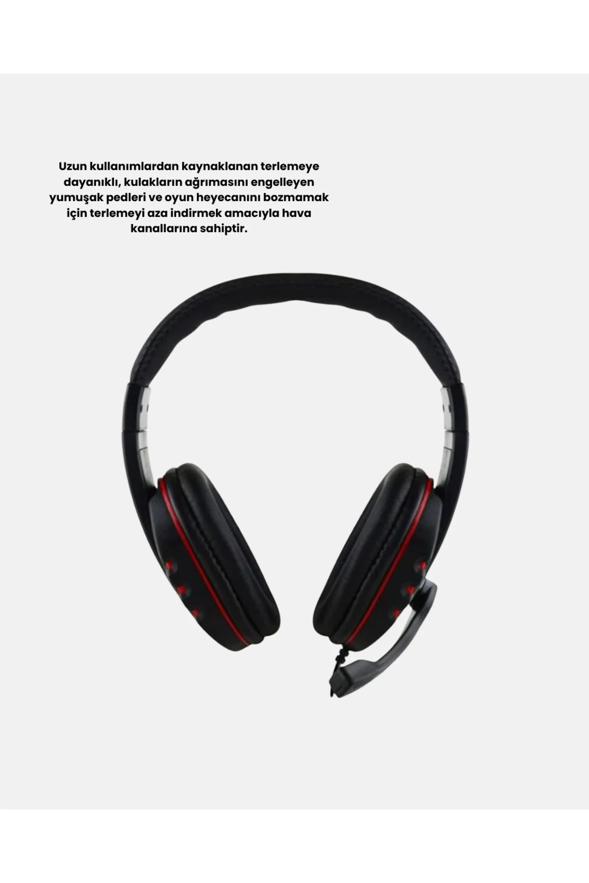 Rahat ve Dayanıklı Mikrofonlu Oyun Kulaklığı – Stereo Ses, Ayarla