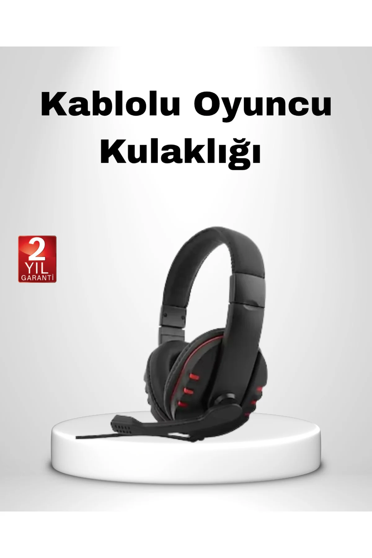 Rahat ve Dayanıklı Mikrofonlu Oyun Kulaklığı – Stereo Ses Ayarlan