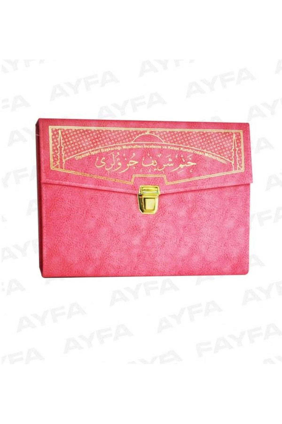 Rahle Boy 30 Cüz Kuran'ı Kerim Pembe Ayfa Yayınları