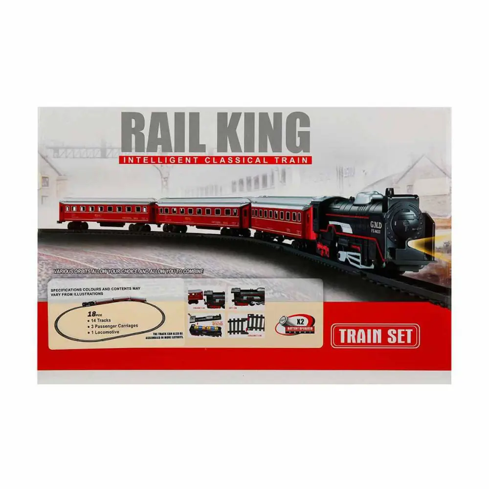 Rail King Tren Seti 18 Parça CNM39 Rail King Tren Seti 18 Parça CNM39