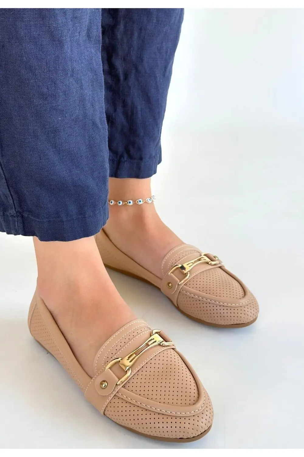 Rain Nude Cilt Babet Ayakkabı