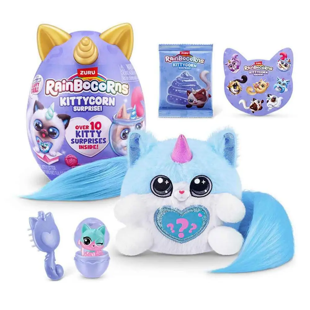 Rainbocorns Kittycorn S3 Sürpriz Paket Mavi Kuyruk  RAR29000-M