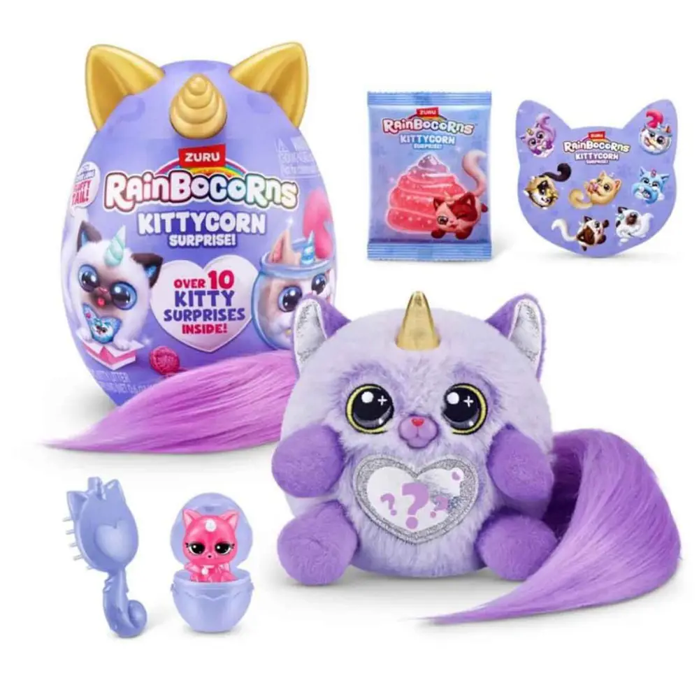 Rainbocorns Kittycorn S3 Sürpriz Paket Mor Kuyruk RAR29000-Mor