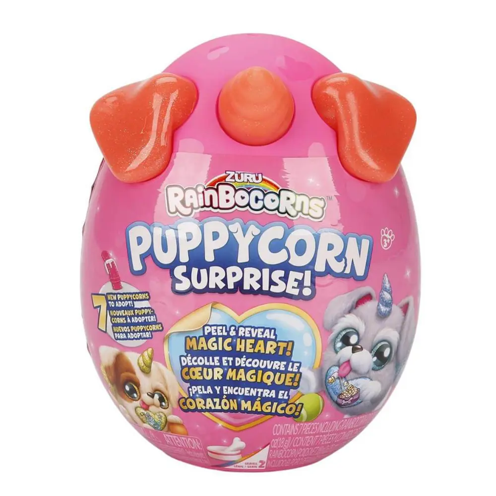 Rainbocorns Puppycorn Sürpriz S2  Turuncu Boynuz RAR13000