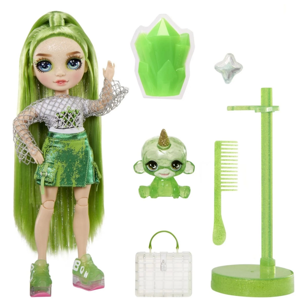 Rainbow High Jade Parlak Slime ve Evcil Hayvan Serisi Bebeği Rainbow High Jade Parlak Slime ve Evcil Hayvan Serisi Bebeği