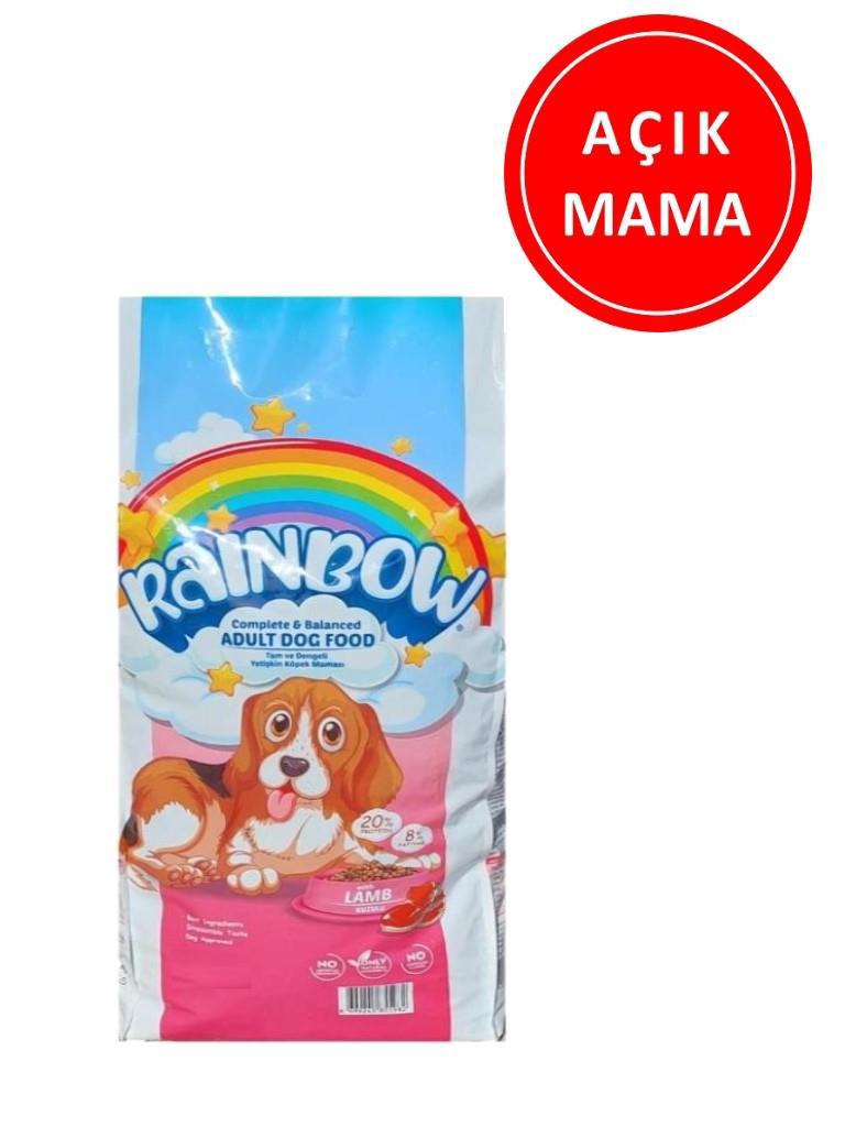 Rainbow Lamb Kuzu Etli Köpek Maması 1 Kg AÇIK