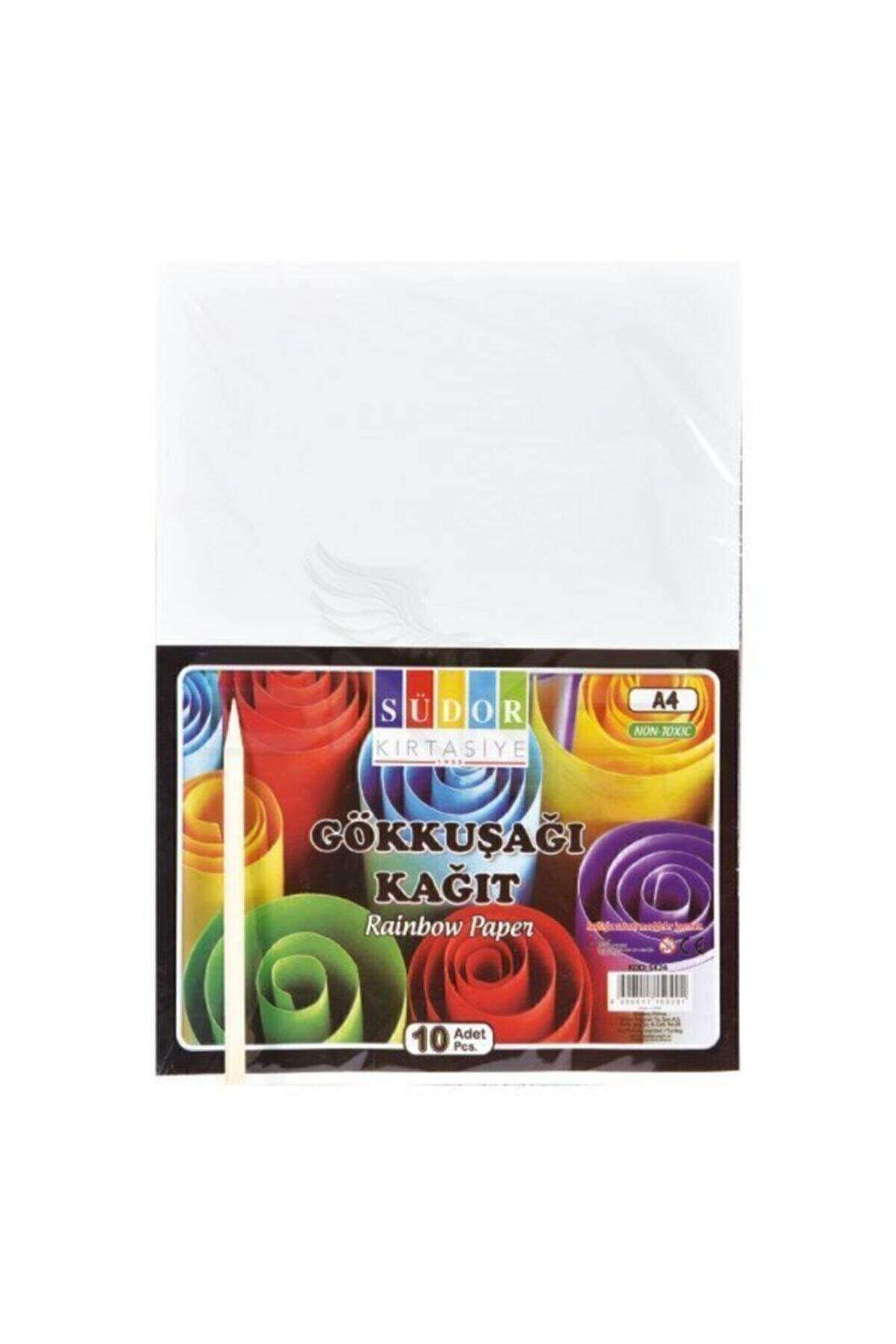 Südor Rainbow Sihirli Gökkuşağı Kazımalı Kağıt Siyah Kağıt 10Xa4 852Rse