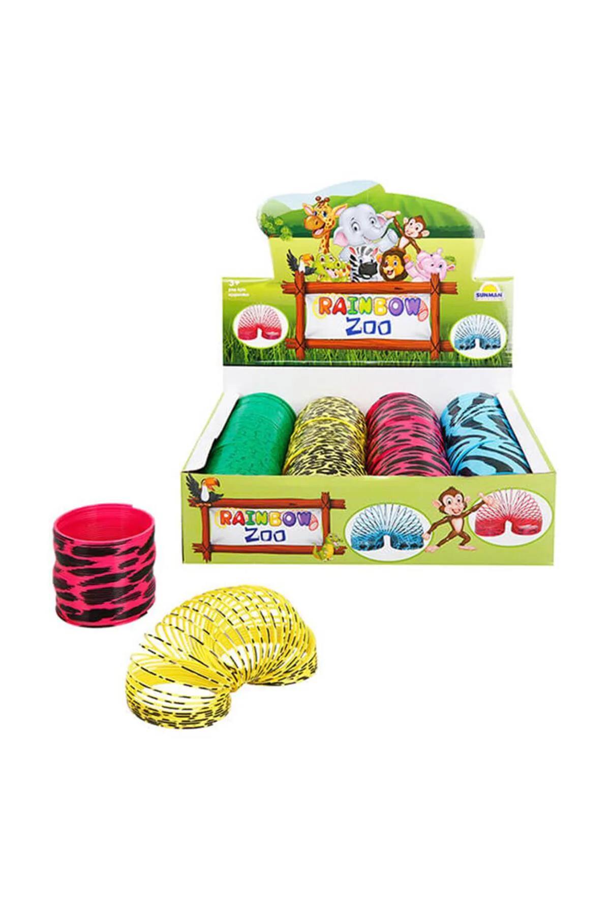 Rainbow Vahşi Hayvan Desenli Stres Yayı