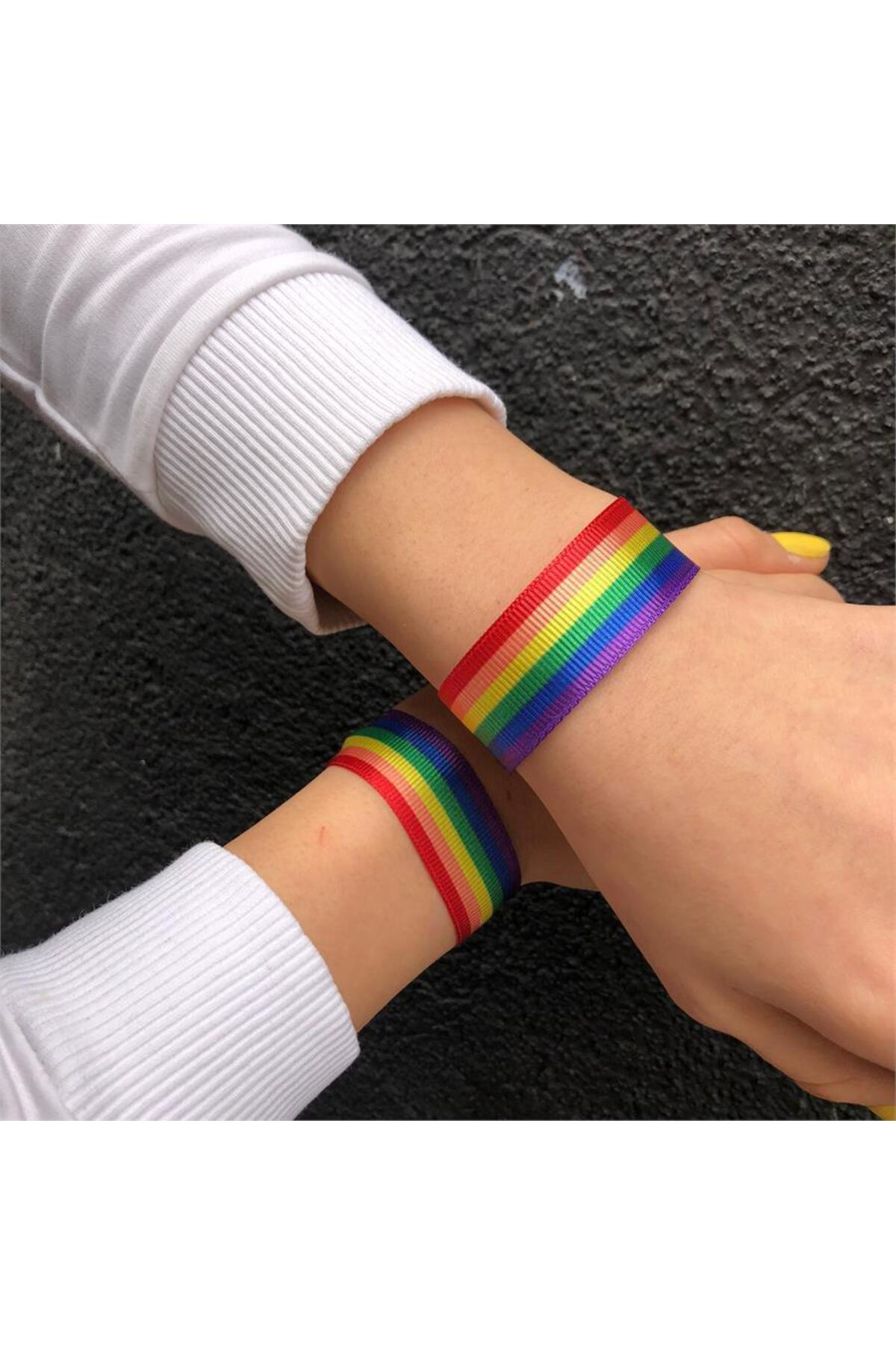 - Rainbow(Gökkuşağı) Şerit Bileklik