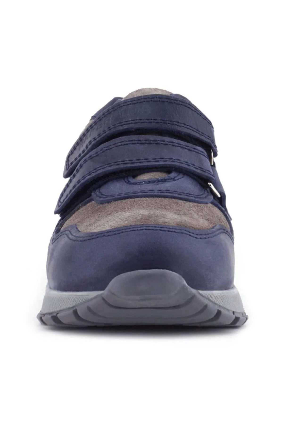 Rakerplus 3750 3750-LGR % 100 Deri Cırtlı Lacivert Gri Sneaker Ço