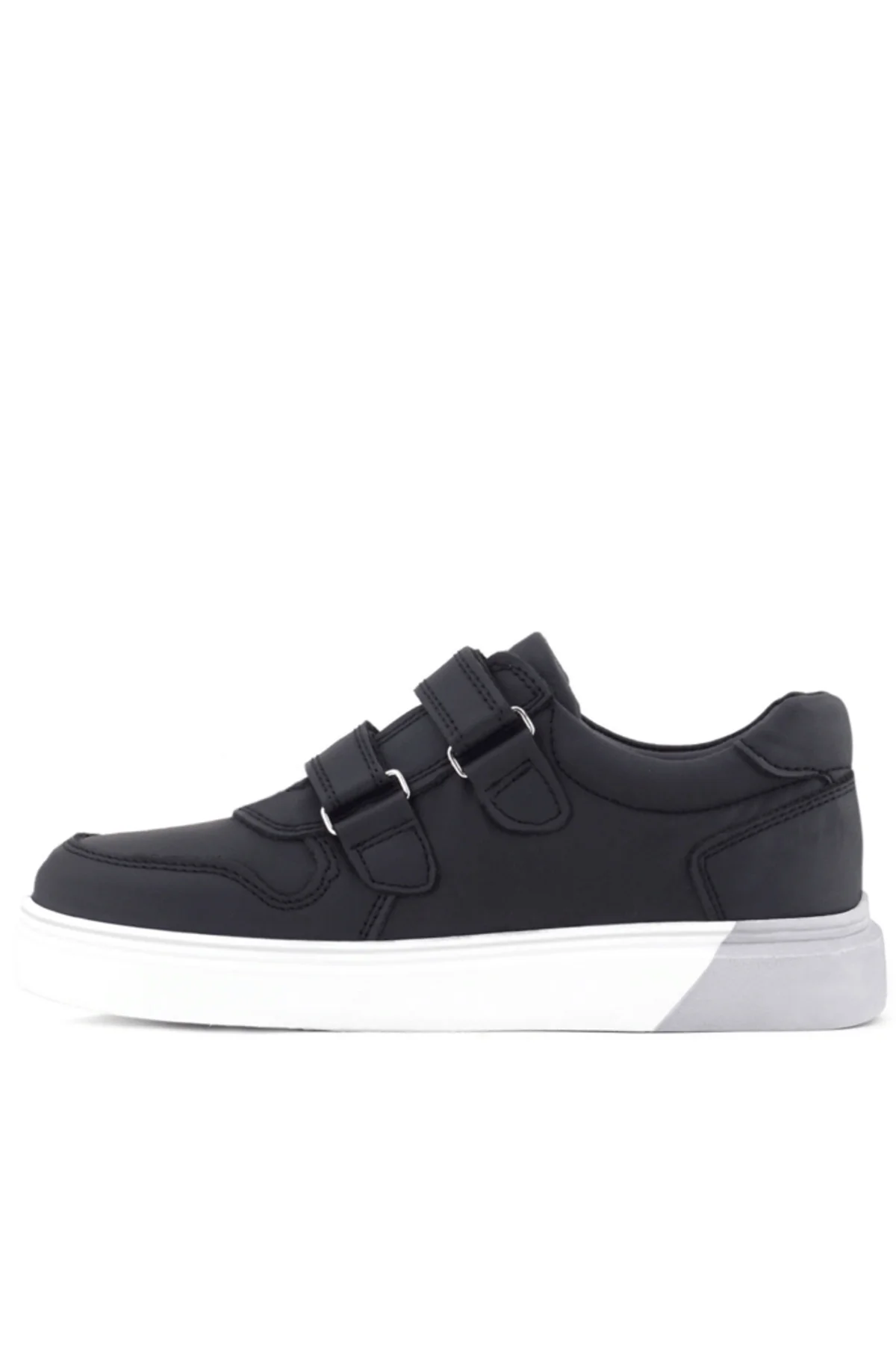 Rakerplus 3751-SSB Siyah-Beyaz Tabanlı % 100 Hakiki Deri Cırtlı Erkek Çocuk Sneaker Fiyatı, Yorumları ve Özellikleri
