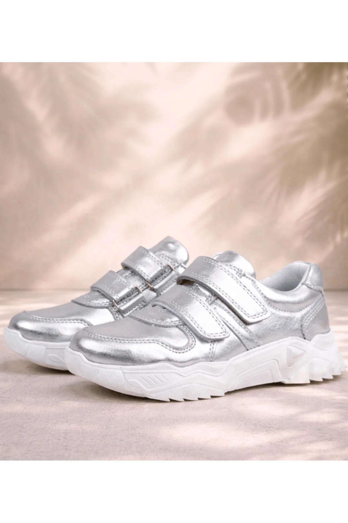 Rakerplus X3730-GP Gümüş-Beyaz Taban %100 Deri KIZ Çocuk Günlük Sneakers Spor Ayakkabı Rakerplus X3730-GP Gümüş-Beyaz Taban %100 Deri KIZ Çocuk Günlük Sneakers Spor Ayakkabı