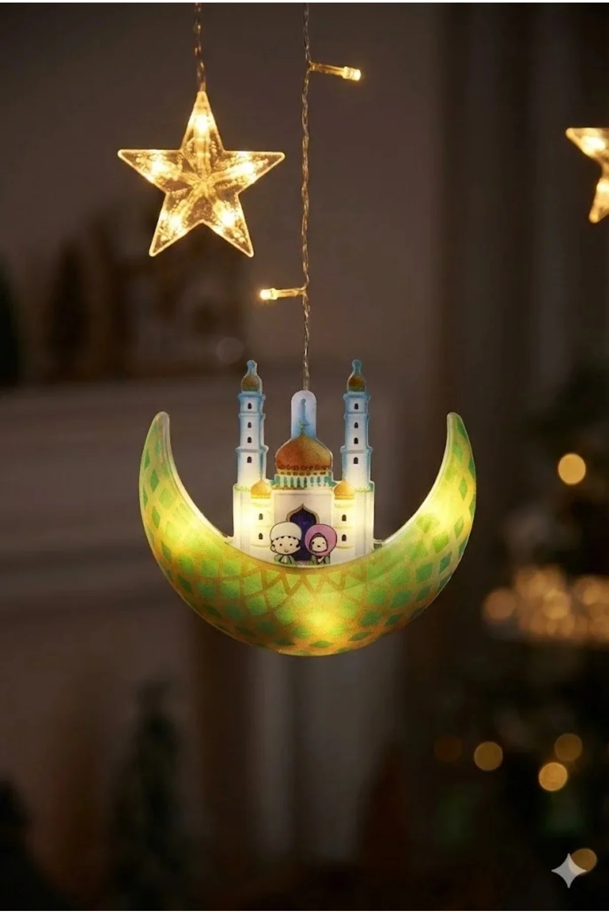 Ramazan Perde LED Işık 3 Metre - Görsel 4