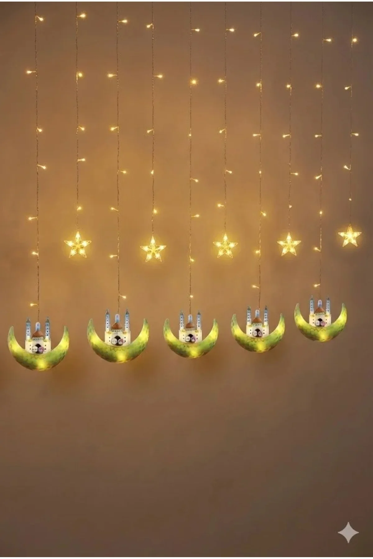 Ramazan Perde LED Işık 3 Metre - Görsel 3